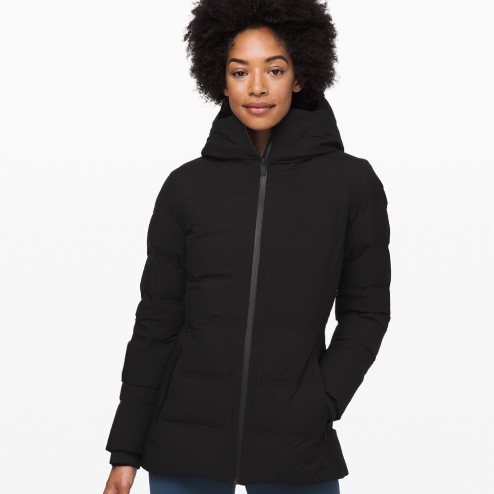 Lululemon White sleet to street jacket